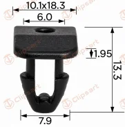 ������ �������� ����������� ������ ����� ��� Peugeot, Citroen � Fiat PSA 871084. �������: AS-3872 Clipsart AS3872 ����