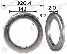 ��������� ���������� 14.2-20.4-2.0. ��� ������� ������ ����� ��� Hyundai � Kia 21513-23001. �������:H2165 MF660035 Clipsart H2165 ����