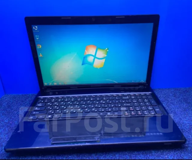Lenovo G580. 15.6", 2,4����, ��� 2048 ��, ���� 500���, WiFi: 1, Bluetooth: 1, ����������� �� 2��. ����