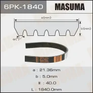 ������ ������� ��������� ������������ Masuma, 6PK-1840 Masuma 6PK-1840 6PK1840 ����