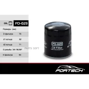 ����/1218846 FORD C-MaxFocus 2; Mazda 3/5/6Tribute 1.8, 2.0, 2.3 (VIC. C-418) (MANN. W7061, W712/73) FO-023 Fortech � Fortech FO023 FO023 ����