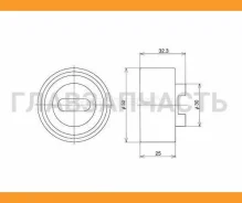 ����� ����� ��� �������� Mazda B3/B5 NEP52014B2 ����