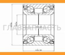 ��������� ������ ������� Suzuki Swift 2WD NSK 28BWD05ACA30 28BWD05ACA30 ����