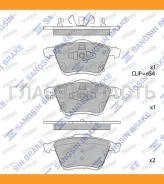 ������� ��������� Mazda 6 Speed 06-07 (D1186) HI-Q SP1768 SP1768 ����