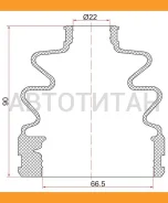 ������� ����� ���������� FR Hyundai Tucson 04- (2 ������. ������), ������ �������� C1688T ����