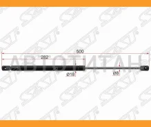 ����������� ������ ��������� Kia Sorento 09-21 (������=�����), �����/������ ST817802P000 ����