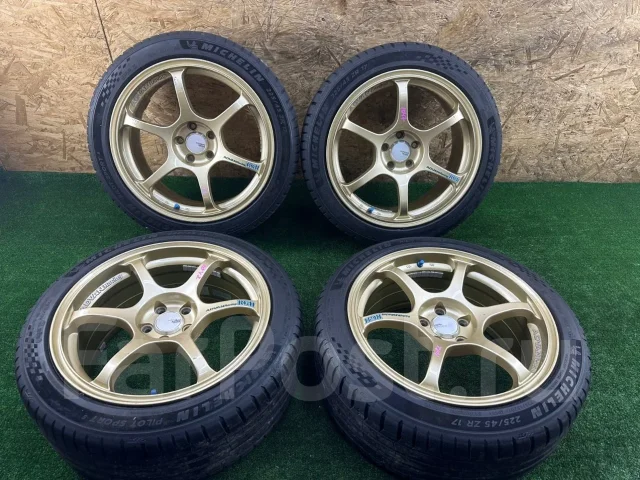 Диски кованые 4шт. Advan Racing RGII 17x8+45, 5x100 ЦО:56.1, 17