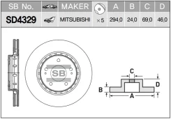 ���� ���������, �������� SD4329 ����
