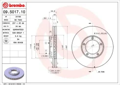 09.5017.10_���� ���� 09501710 Brembo 09501710 ����