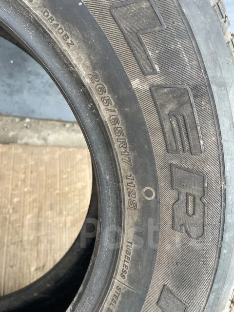 Bridgestone Dueler H/T 840. �����������, 2007 ���, �/�, ����� 20 % ����