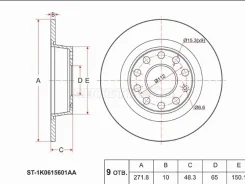���� ��������� SAT ST-1K0615601AA, ������ ST1K0615601AA ����
