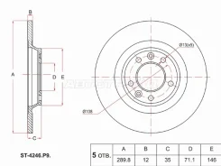���� ��������� SAT ST-4246. P9, ������ ST4246P9 ����