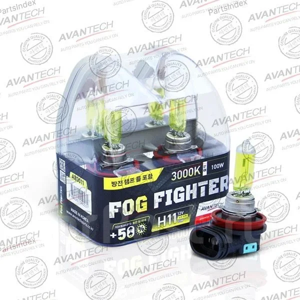 ����� ������������������� Avantech H11 12V 55W (100W) 3000K, �������� 2 ��. Avantech AB3011 AB3011 ����