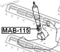 ����������� MAB-115 Febest MAB115 MAB115 ����