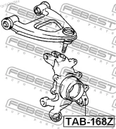 ����������� ������ ����� ��������� #42304-22011 Toyota MARK 2 GX81, �LX80, �MX83, �SX80, �YX80, �JZX81 1988.08-1995.12 [JP] Febest TAB168Z TAB168Z ���...