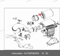 ������ ��������� Mercedes BENZ A2740940004 A2740940004 ����