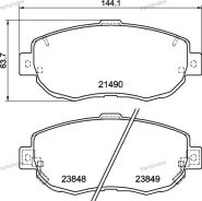 ������� �������� Nisshinbo NP1073 NP1073 ����