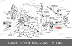 ����� ���������� ������ Nissan X-Trail T31 (������) Taiwan 55501-JG000 Nissan 55501JG000 55501JG000 ����