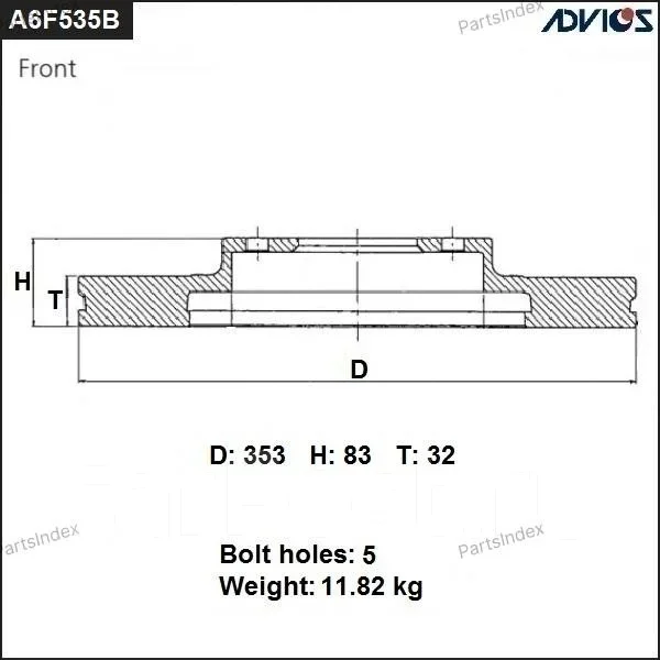 ���� ��������� ���. Advics A6F535B ����