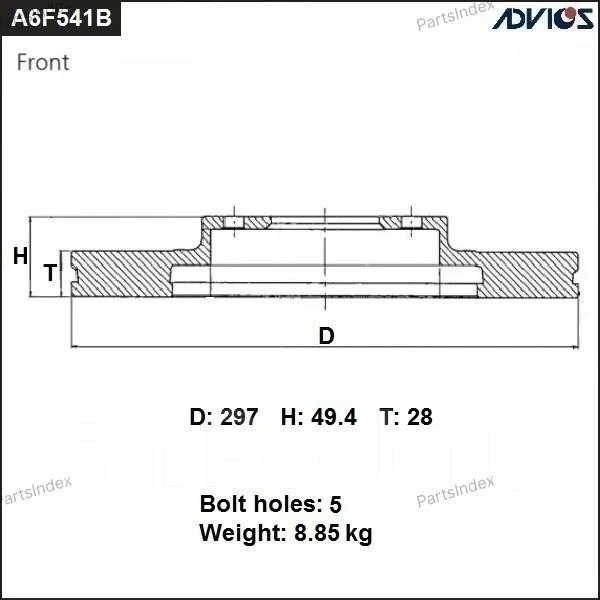 ���� ��������� ���. Advics A6F541B ����