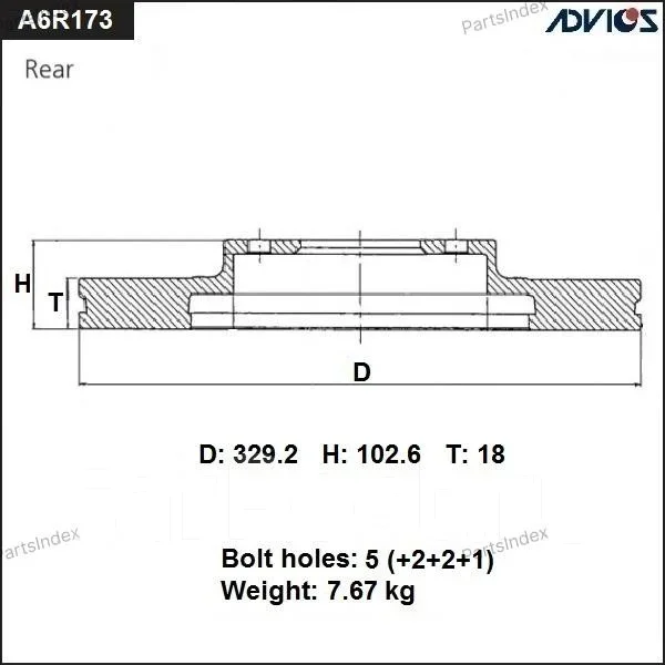 ���� ��������� ���. Advics A6R173B ����
