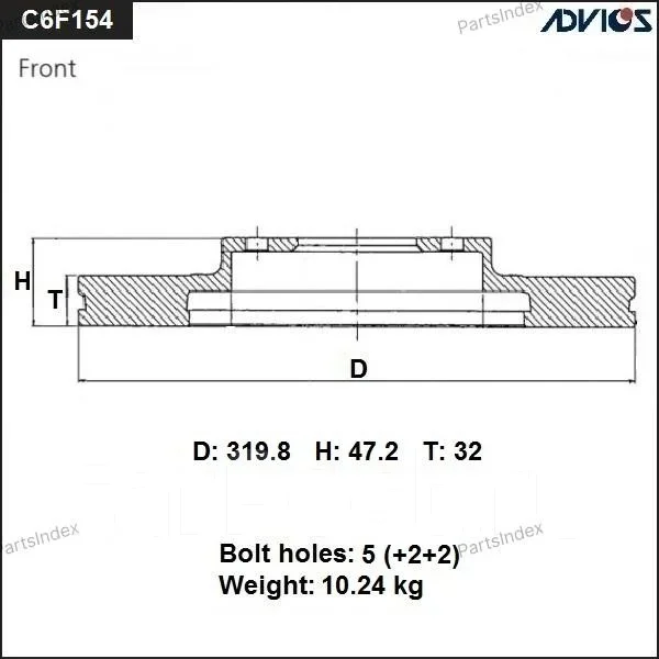 ���� ��������� ���. Advics C6F154B ����