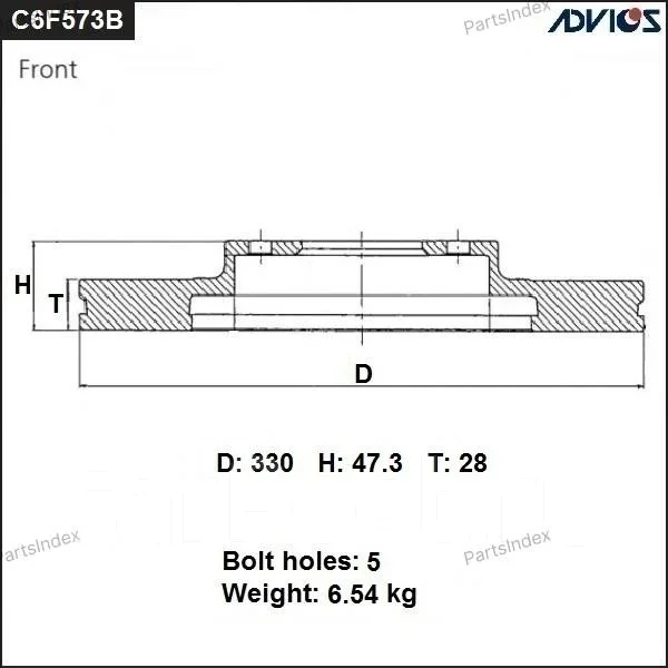 ���� ��������� ���. Advics C6F573B ����