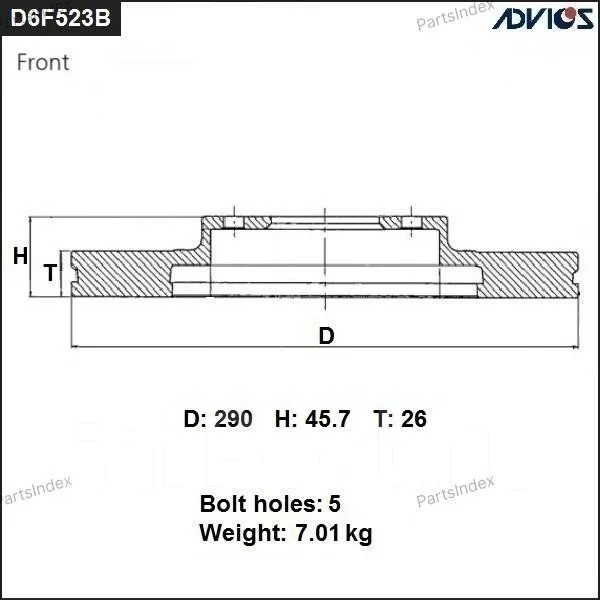 ���� ��������� ���. Advics D6F523B ����