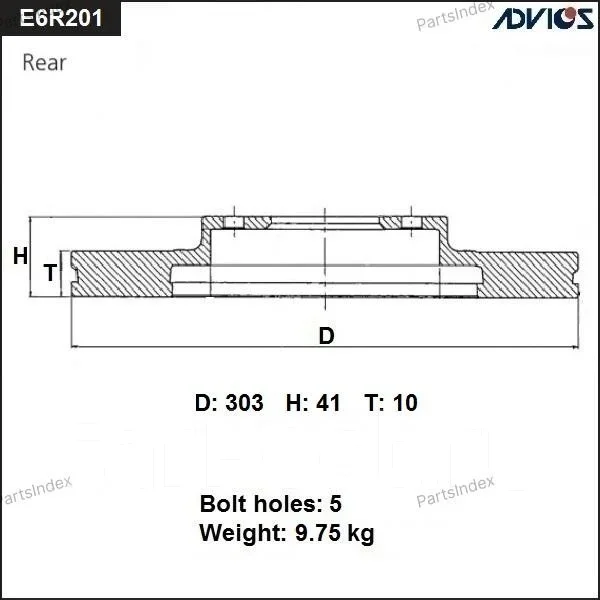 ���� ��������� ���. Advics E6R201B ����