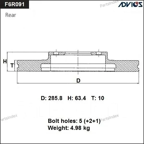 ���� ��������� ���. Advics F6R091B ����