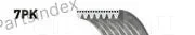 ������ ������������ Gates 7PK1043 ����