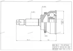 ���� ������� ABS, Made in Japan TO087A48 ����