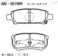 ������� Akebono AN-651WK AN651WK ����