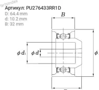 ����� ��� KOYO 77086 PU276433RR1D ����