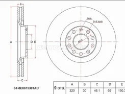 ���� ��������� SAT ST-8E0615301AD, �������� ST8E0615301AD ����