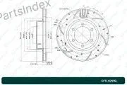 ���� ��������� ��������������� ������������� G-brake GFR-02916L ����� GFR02916L ����