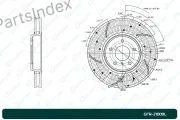 ���� ��������� ��������������� ������������� G-brake GFR-21009L ����� GFR21009L ����