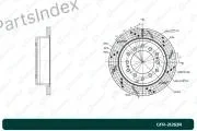 ���� ��������� ��������������� ������������� G-brake GFR-21263R ������ GFR21263R ����