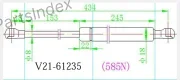 ����������� ��������� JETT V21-61235 V2161235 ����