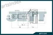 ���� ������� JETT V41-9308 (20 ������) V419308 ����