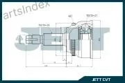 ���� ������� JETT V41-9431 ABS (27 ������) V419431ABS ����