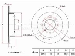 ���� ��������� SAT ST-43206-5M311, ������ ST432065M311 ����