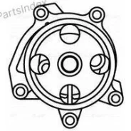 ����� ������� ��� �/� Nissan Qashqai (13-)/X-Trail T32 (14-) 2.0i [MR20DD] (LWP 1420) LWP1420 ����