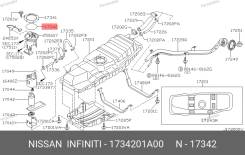 ������ �������������� Nissan 17342-01A00 (9092) 1734201A00 ����