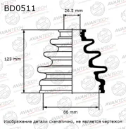 ������� FB-2842 3815A180, 3815A323 BD0511 ����