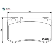 ������� ��������� MB W220 98-05 5.0-6.5 ����. Brembo P50077 P50077 ����