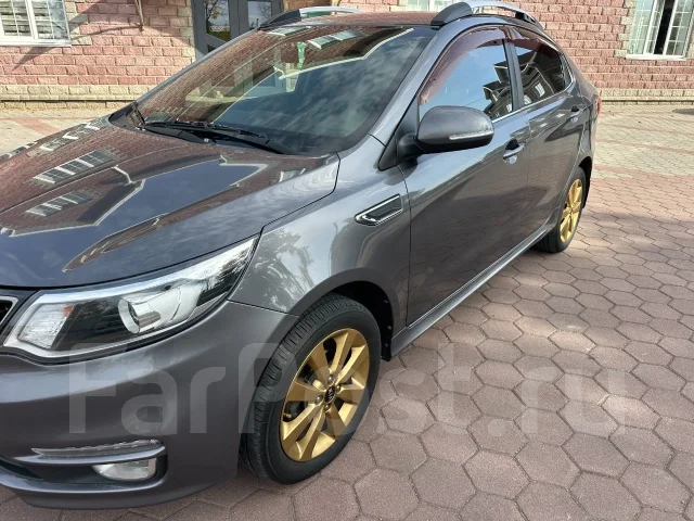 Kia Rio. �������, ��������, 1.6 (123��.�.), ������, 124 000����. �� ����