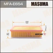 ��������� ������ Masuma LHD Volkswagen Passat 15- (1/20) Masuma MFA-E654 Masuma MFAE654 ����