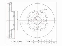 ���� ��������� ST-D35Y-33-25XD, �������� STD35Y3325XD ����