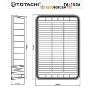 ������ ��������� Totachi TA-1536 A-3025 1500�023 MANN C 27 003/1 Totachi TA-1536 Totachi TA1536 ����